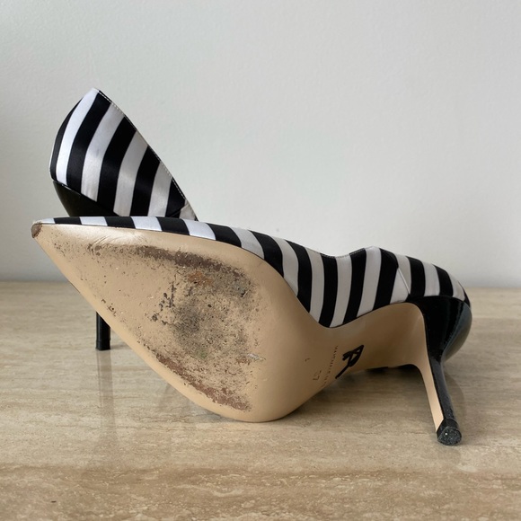 Paul Andrew Striped Heels - Picture 4 of 5